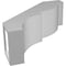 Ekena Millwork 5-in. W x 14-in. D x 14-in. H Valencia Architectural Grade PVC Knee Brace BRCP05X14X14VAL - alternate 4
